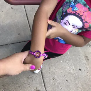 Dream catcher bracelet