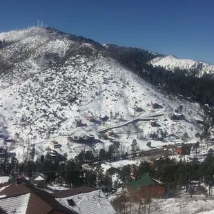 Its mt lemmon the top of the village. Can you guess