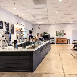The coffee bar