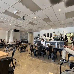 Inside. Counter.