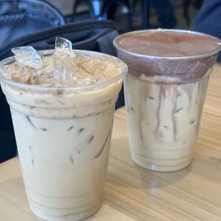 Iced Dirty Chai Latte