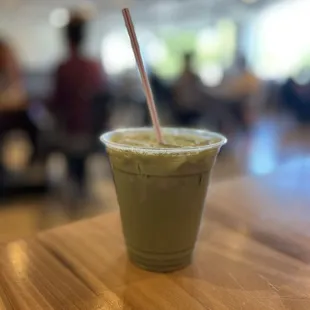 Strawberry Matcha Latte