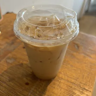 Iced Almond Milk Latte