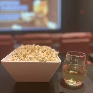 Popcorn &amp; Chardonnay