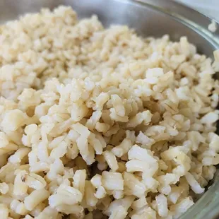 a bowl of rice