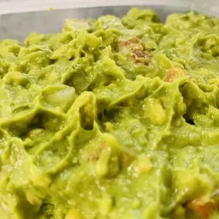 a bowl of guacamole