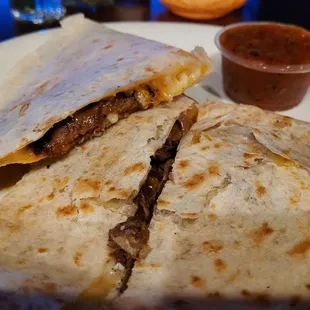 Half order Beef Quesadilla
