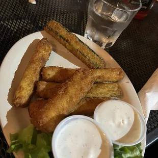Zucchini sticks, best we&apos;ve had in a long time