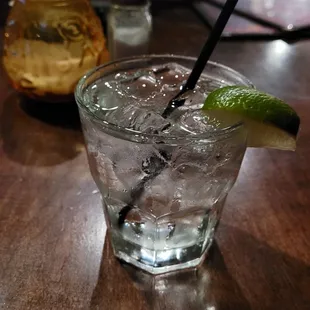 Vodka and soda.