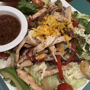 Fajita salad