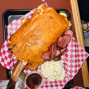 fish and chips, food