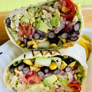 Check out our Vegan Burrito!