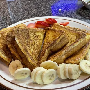 Strawberry and Banana French Toast