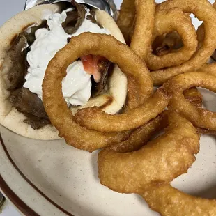 Gyro Pita onion