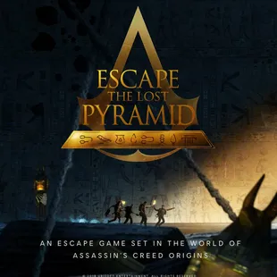 Escape the Lost Pyramid- a virtual reality escape room set in the world of Assassin's Creed Origins