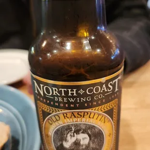 Stout beer