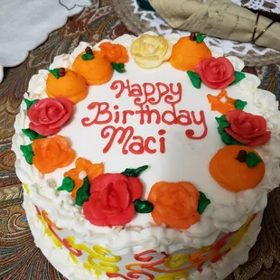 Carrot cake.