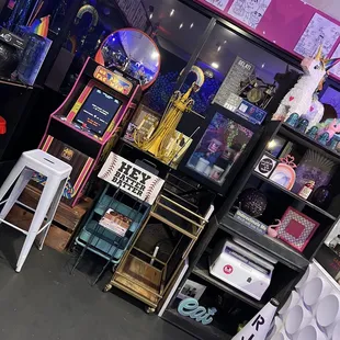 Inside the shop