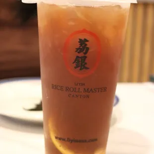 Classic lemon iced tea