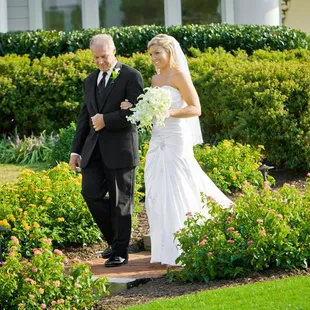 Wedding Ceremony at Two Rivers Country Club in Williamsburg VA