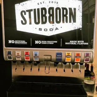 Premium Stubborn soft drinks