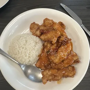 Orange Sesame Chicken