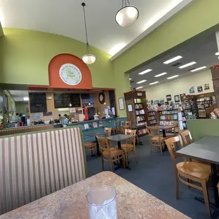 View from the window booth