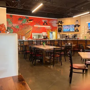 Bar area