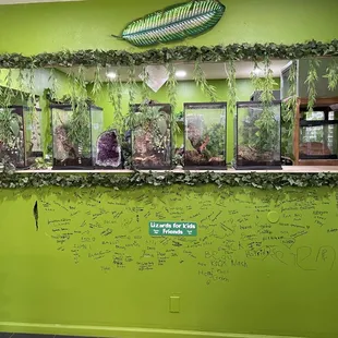 Make sure to sign the wall after your tour