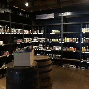 Empty beer shelves.  So sad.  Where's the pumpkins and stouts???