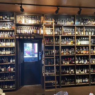 Incredible Scotch and Whiskey selection