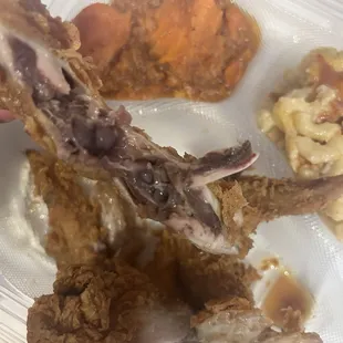 Raw chicken