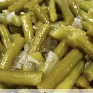Vegetarian green beans