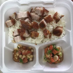 Lechon Kawali Plate