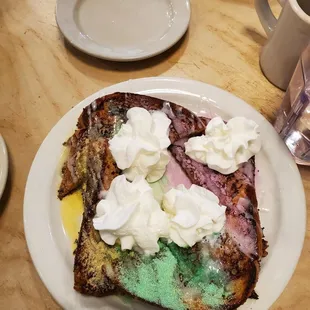 King cake french toast