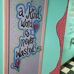 Even the bathroom was precious