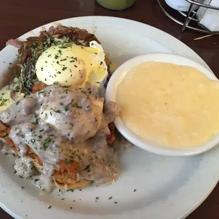 FRIED CHICKEN BENEDICT