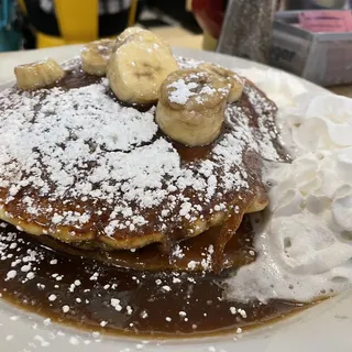 BANANAS FOSTER PANCAKES
