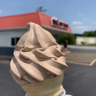 Junior soft serve.