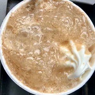 Dr. Pepper float