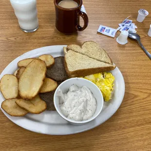 This is the 2-2-2 +side of gravy.