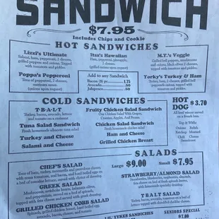 Menu 5/7/21 trying it for the first time let's seeee :)