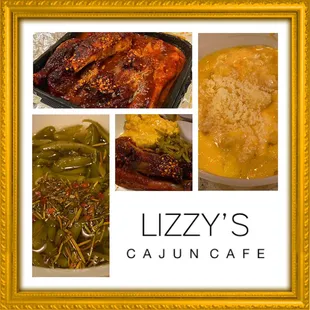 Montage of images from Lizzy&apos;s Cajun Cafe