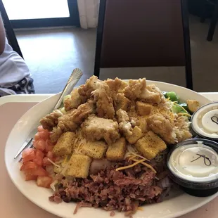 Crispy Chicken Salad