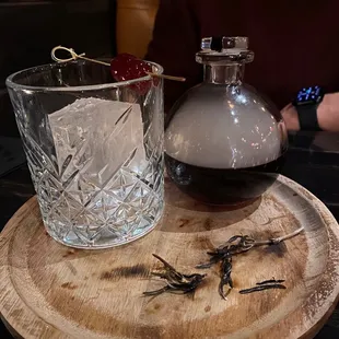 Smoked Manhattan!