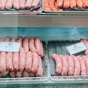 LK offers more than 40 varieties of handcrafted sausage as well as smoked meats, fresh pork products and seasonal offerings.
