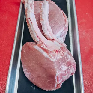 LK Center Cut Frenched Double Bone Pork Chops