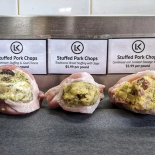 No matter which variety of LK Stuffed Pork Chops you choose, they'll go great in your oven or on your grill!