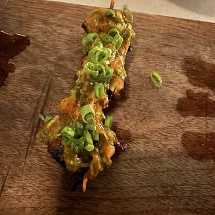 Beef Heart, Aji Panca, Rocoto Salsa