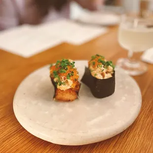 food, sushi and sashimi